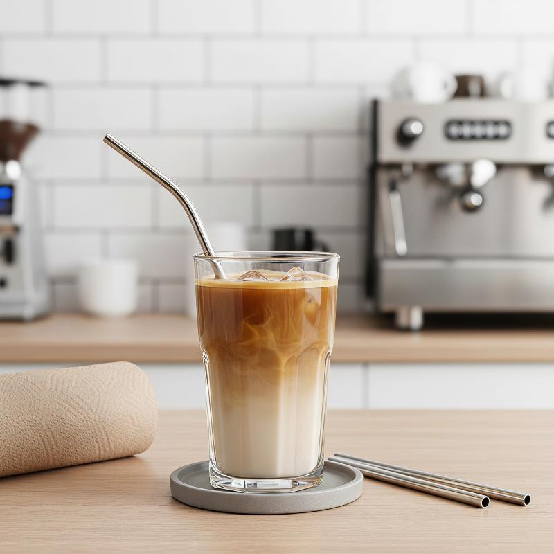 Juice Tea Coffee - 20 قطعة من الشفاطات المتينة القابلة