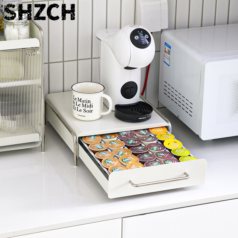 Coffee Capsule Holder - حامل كبسولات القهوة، منظم أدراج على