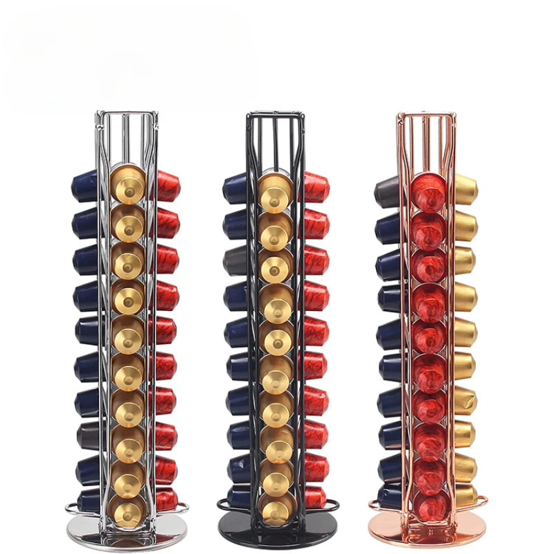 Coffee Capsule Holder - 1 قطعة 40 جراب كبسولات القهوة