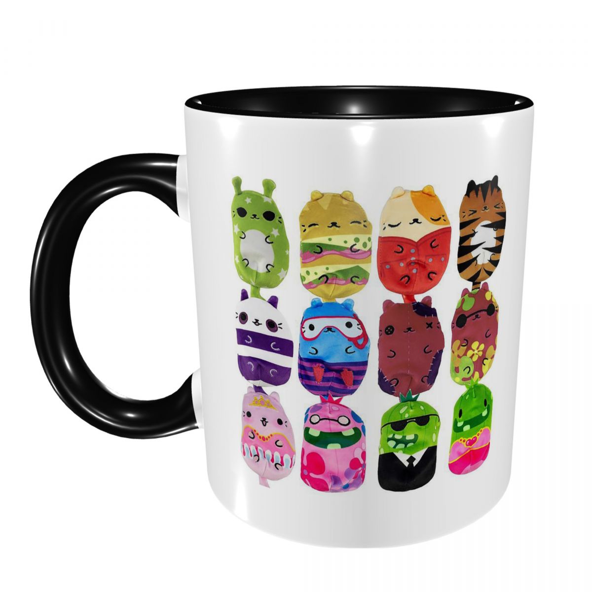 Coffee Vs Tea - أكواب سيراميك مضحكة بتصميم القطط ضد