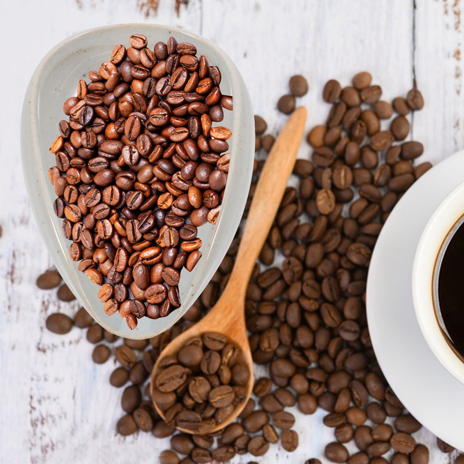 صينية قياس حبوب القهوة المصنوع - مراجعة Coffee Tea Bean Leaf وسعره