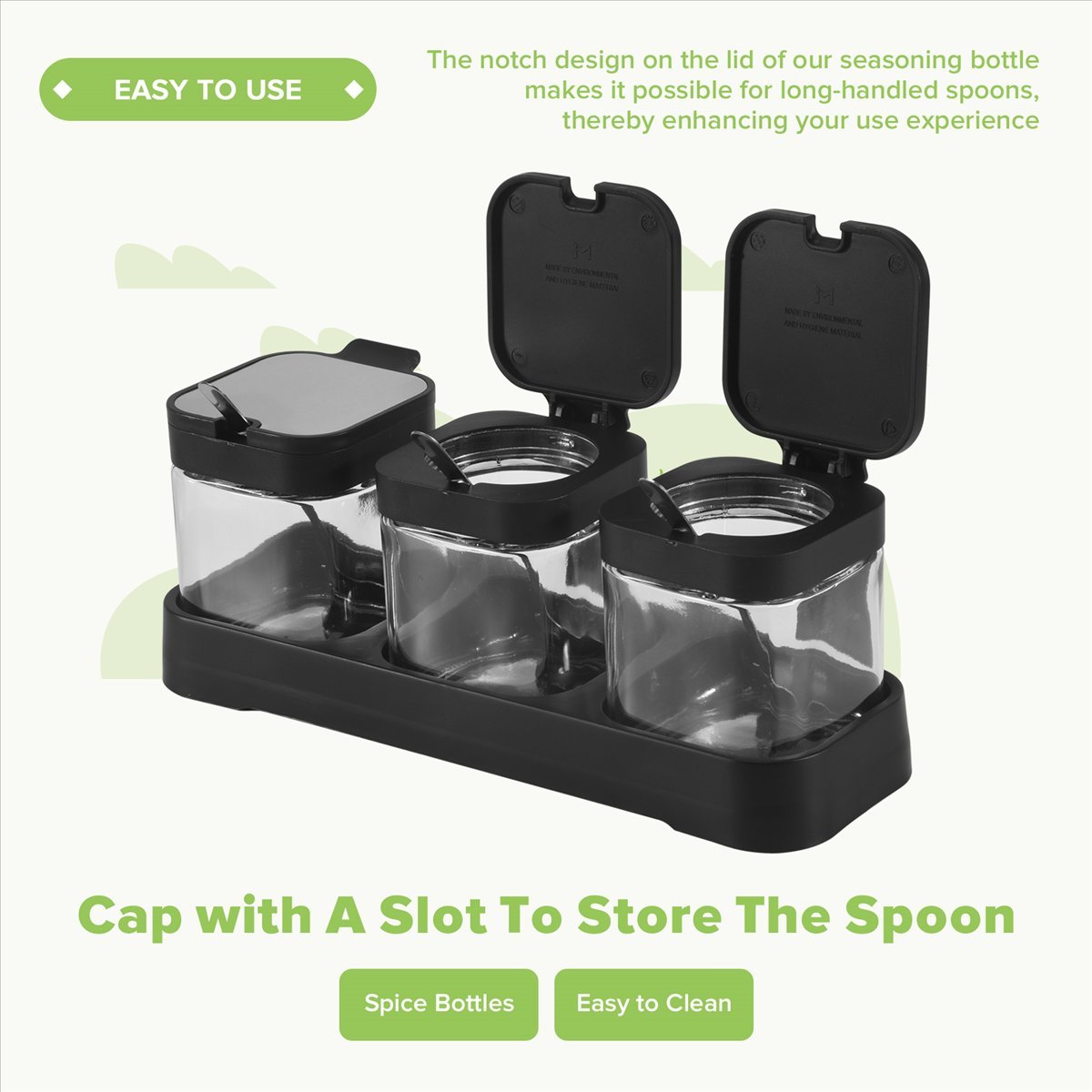 مجموعة أوعية زجاجية لتخزين الت - مراجعة Coffee Tea Sugar Container Set وسعره