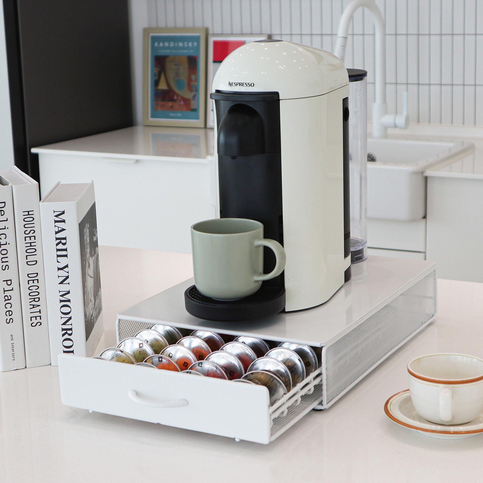 حامل كبسولات القهوة، رف تخزين  - مراجعة Coffee Capsule Holder وسعره