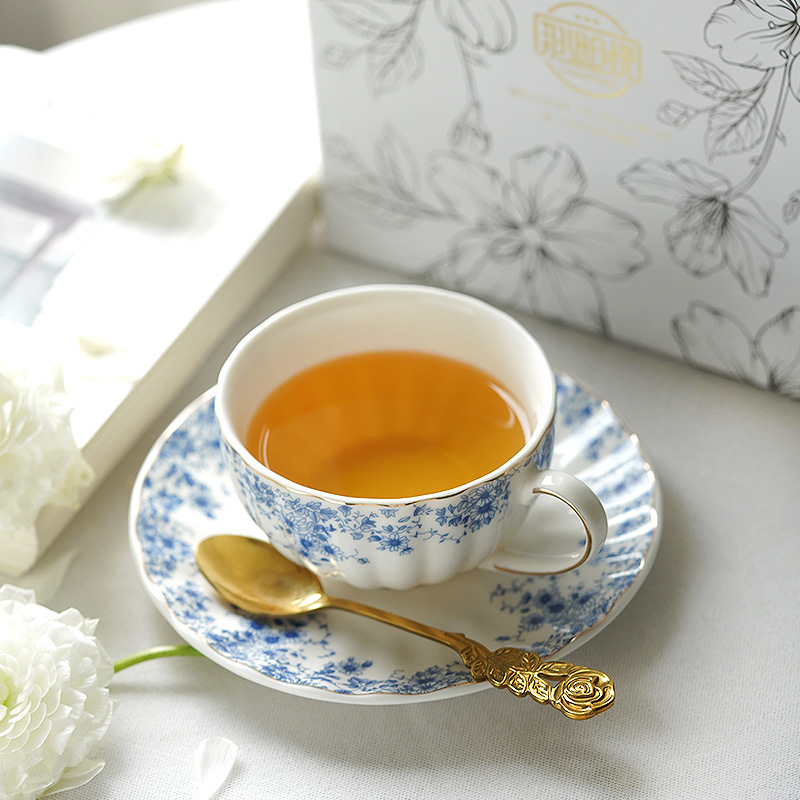 طقم شاي بعد الظهر على الطراز ا - مراجعة Coffee Tea Flower وسعره
