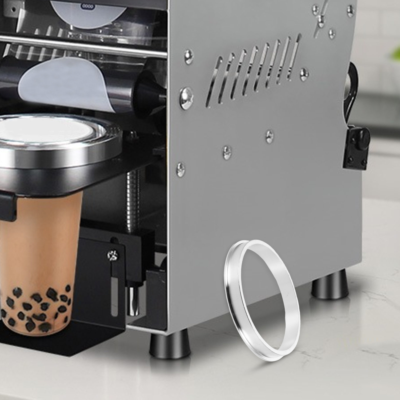 قطعتان من حلقات الإغلاق المصنو - مراجعة Coffee Tea Cup وسعره