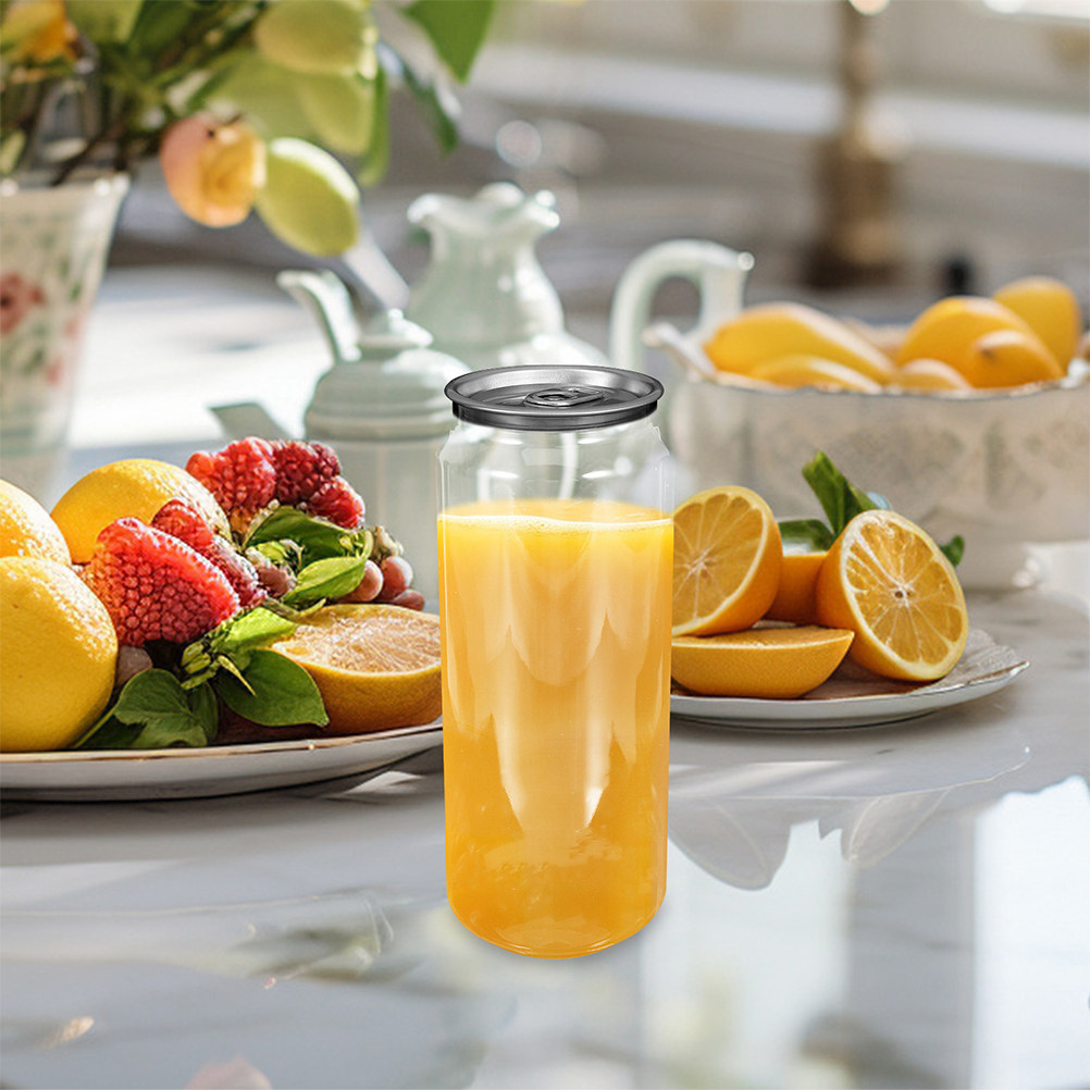 5 قطع من علب المشروبات الشفافة - مراجعة Juice Tea Coffee وسعره