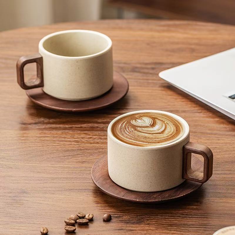 طقم أكواب قهوة سيراميك عتيقة م - مراجعة Coffee Tea Set وسعره