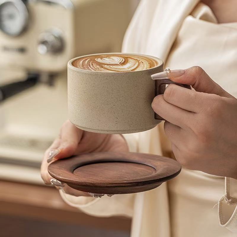 طقم أكواب قهوة سيراميك عتيقة م - مراجعة Coffee Tea Set وسعره