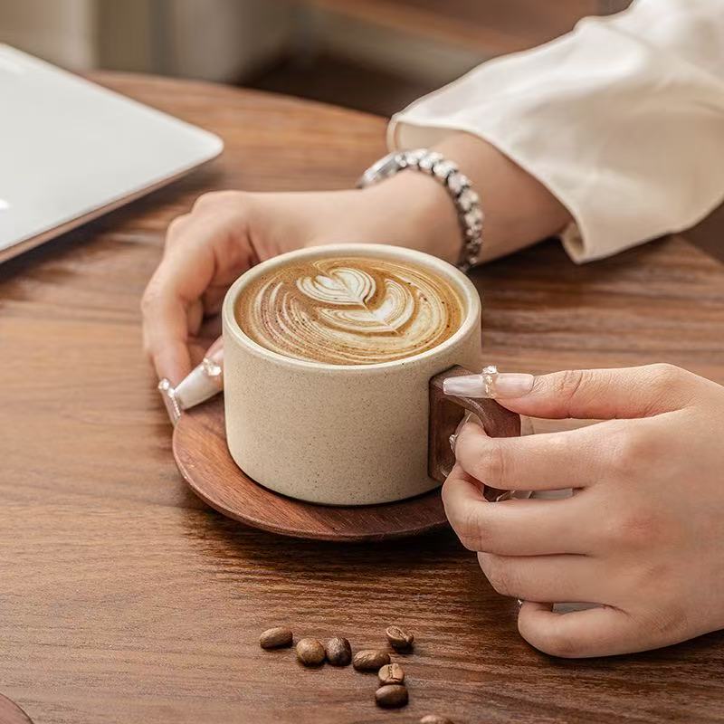 طقم أكواب قهوة سيراميك عتيقة م - مراجعة Coffee Tea Set وسعره