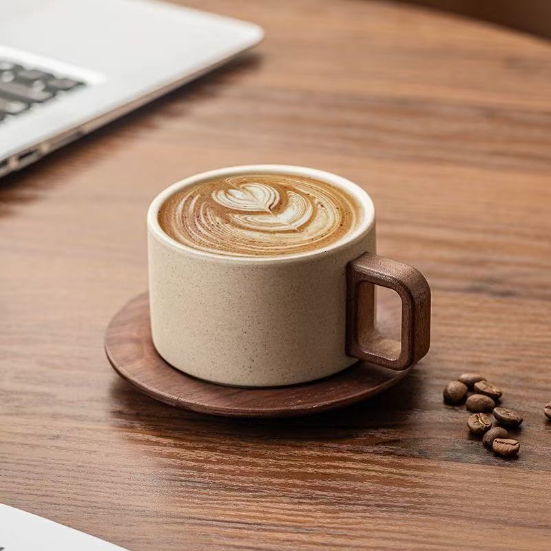 طقم أكواب قهوة سيراميك عتيقة م - مراجعة Coffee Tea Set وسعره