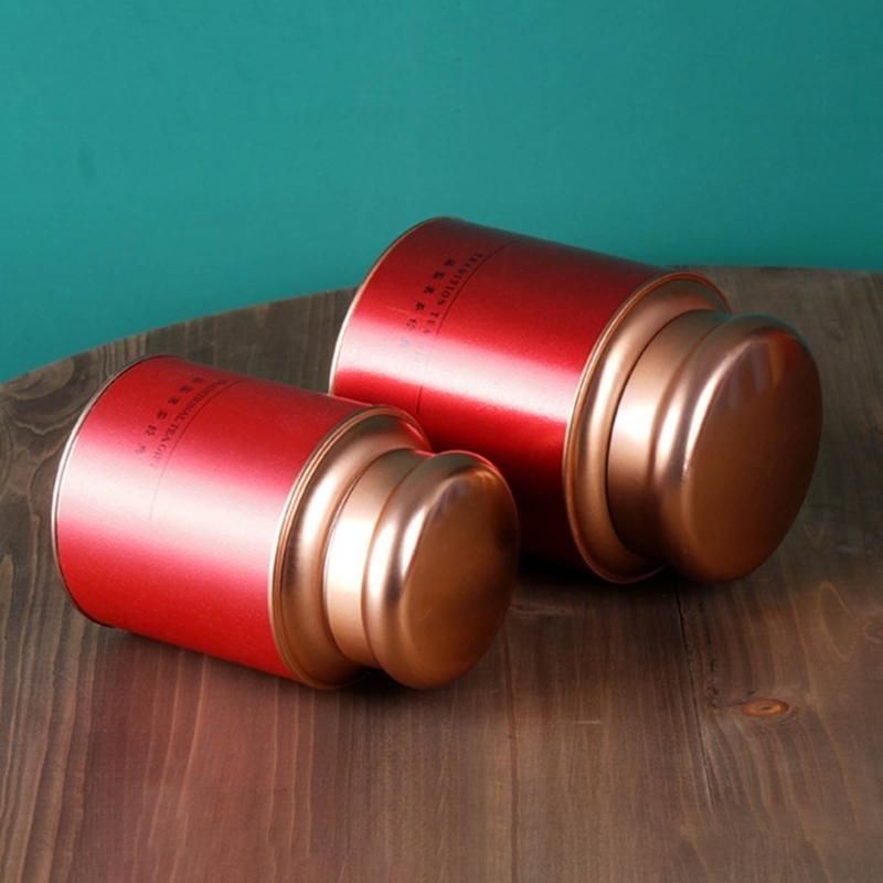 علبة شاي محمولة 652F علبة صفيح - مراجعة Coffee Tea Sugar Canisters وسعره