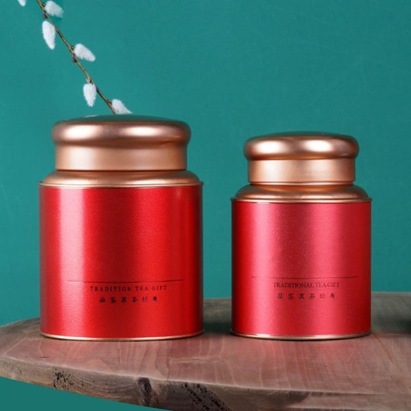 علبة شاي محمولة 652F علبة صفيح - مراجعة Coffee Tea Sugar Canisters وسعره
