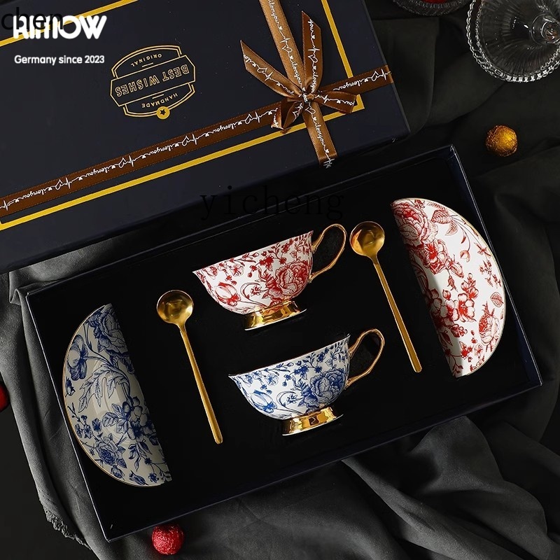 طقم شاي من السيراميك HXL لتناو - مراجعة Coffee Tea Set وسعره