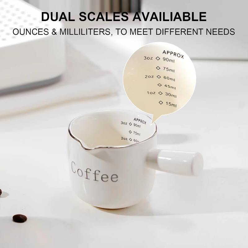 كوب قهوة سيراميك صغير بمقبض وف - مراجعة Coffee Tea Cup وسعره