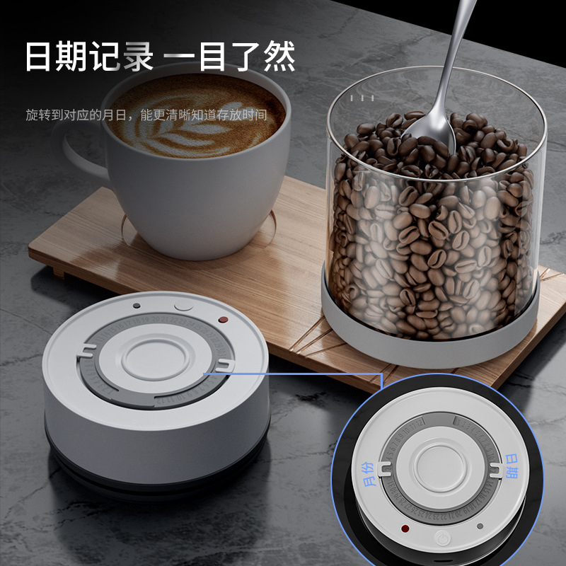 Electric Vacuum Coffee Beans G - مراجعة Coffee Tea And Sugar Canisters وسعره