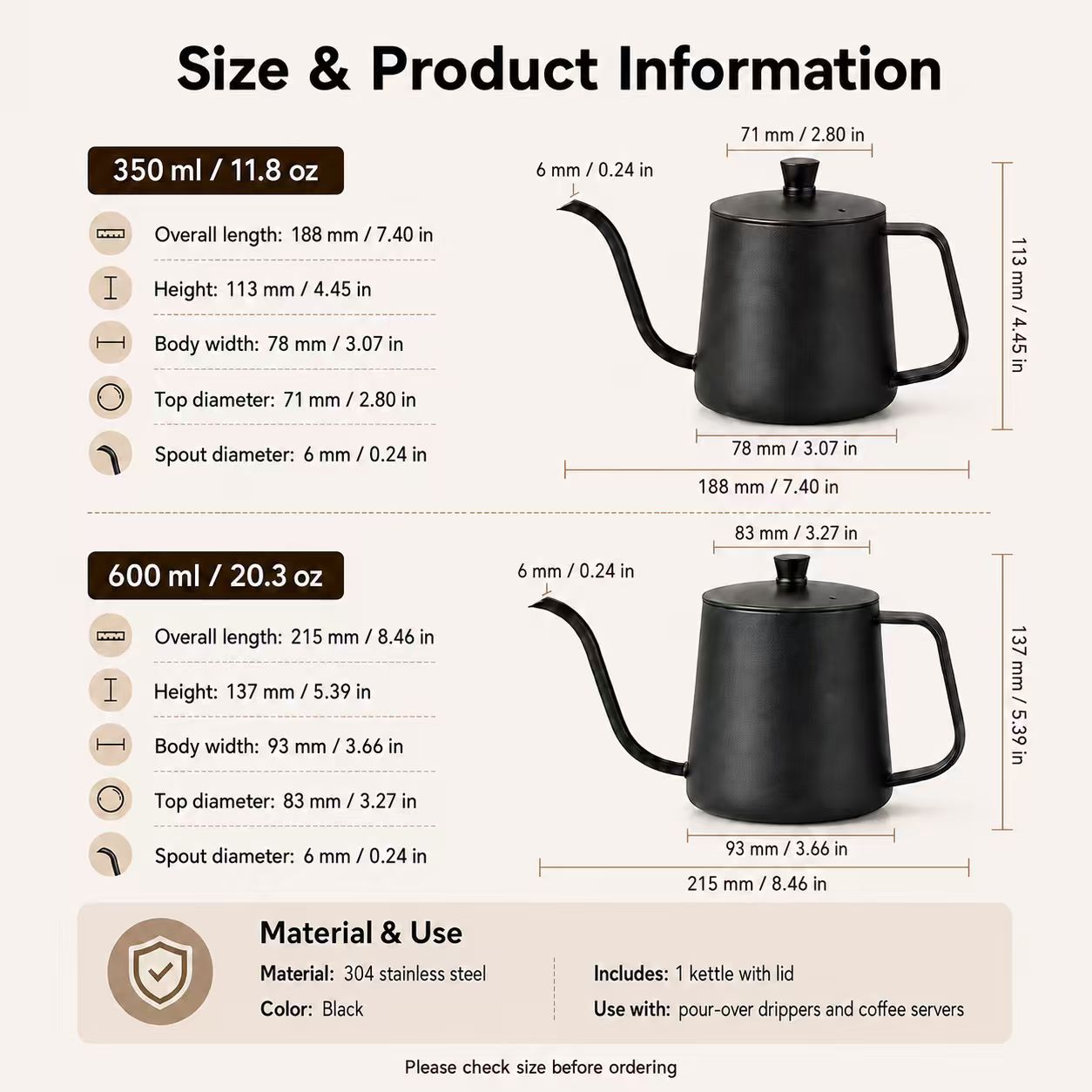إبريق قهوة من الفولاذ المقاوم  - مراجعة Coffee Tea Set وسعره