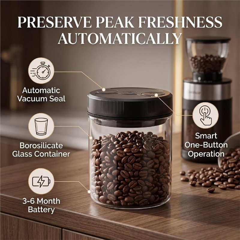 علبة قهوة زجاجية محكمة الإغلاق - مراجعة Coffee Tea And Sugar Canisters وسعره