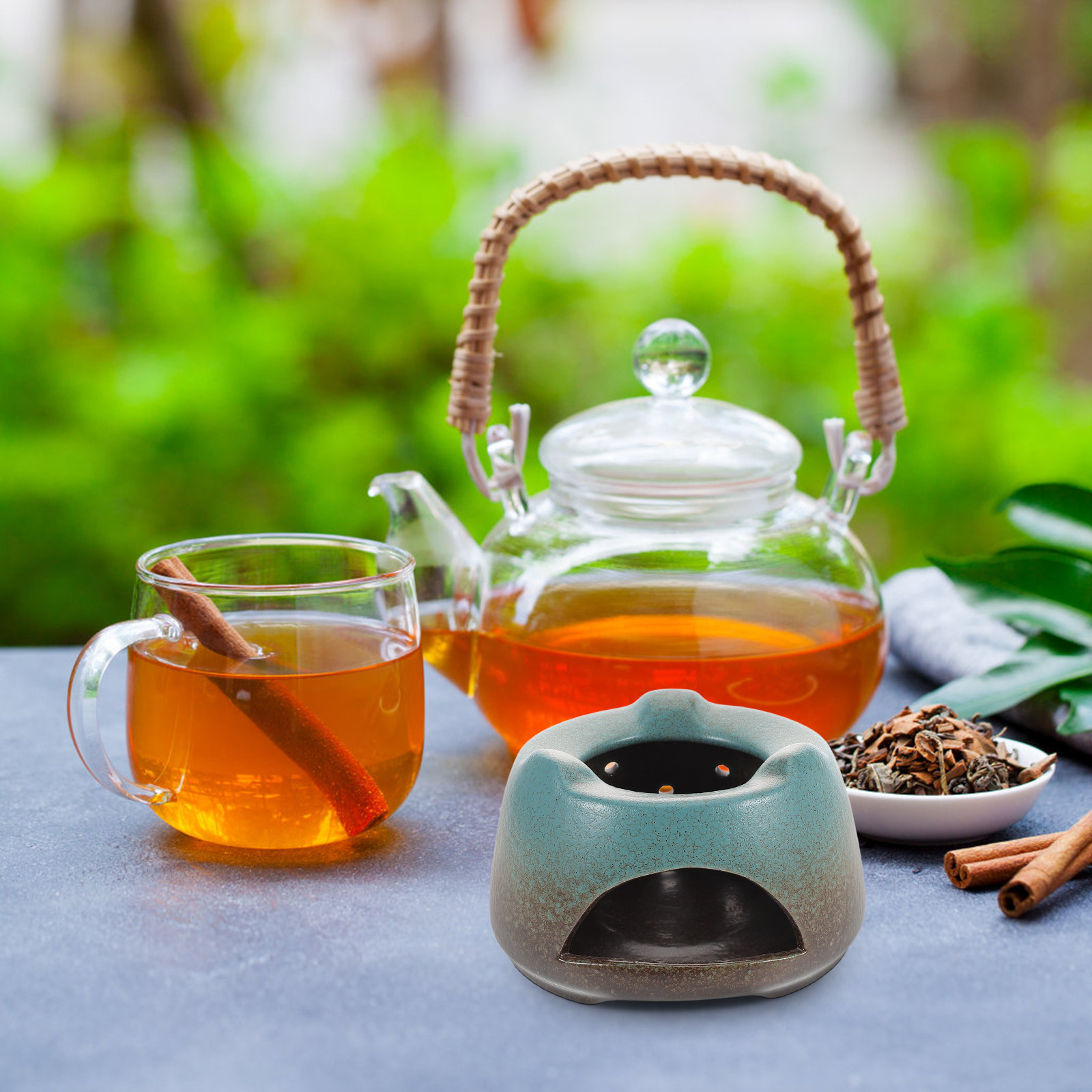 قاعدة تسخين إبريق الشاي السيرا - مراجعة Coffee Tea Flower وسعره