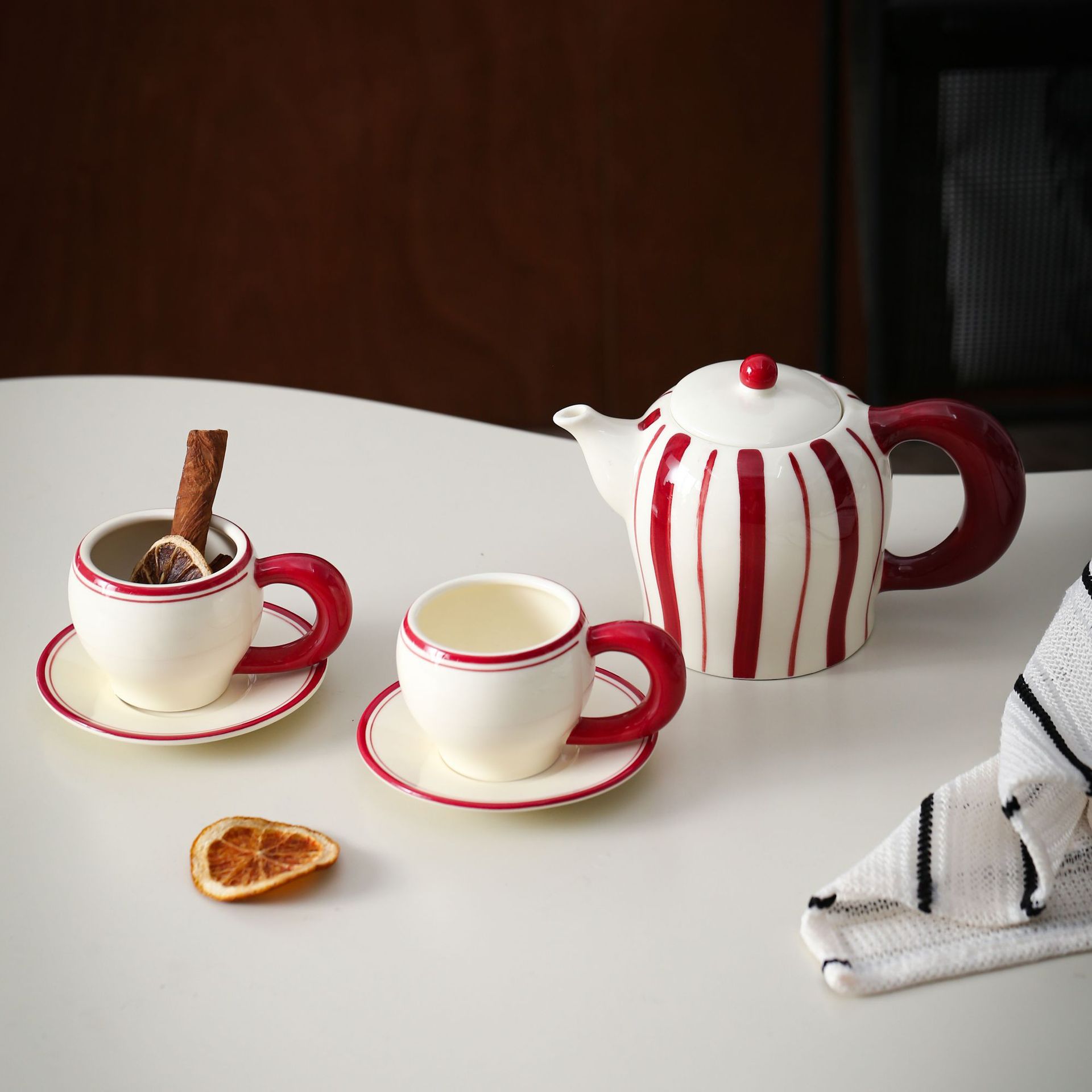 طقم فنجان قهوة وصحن سيراميك عت - مراجعة Coffee Tea Set وسعره