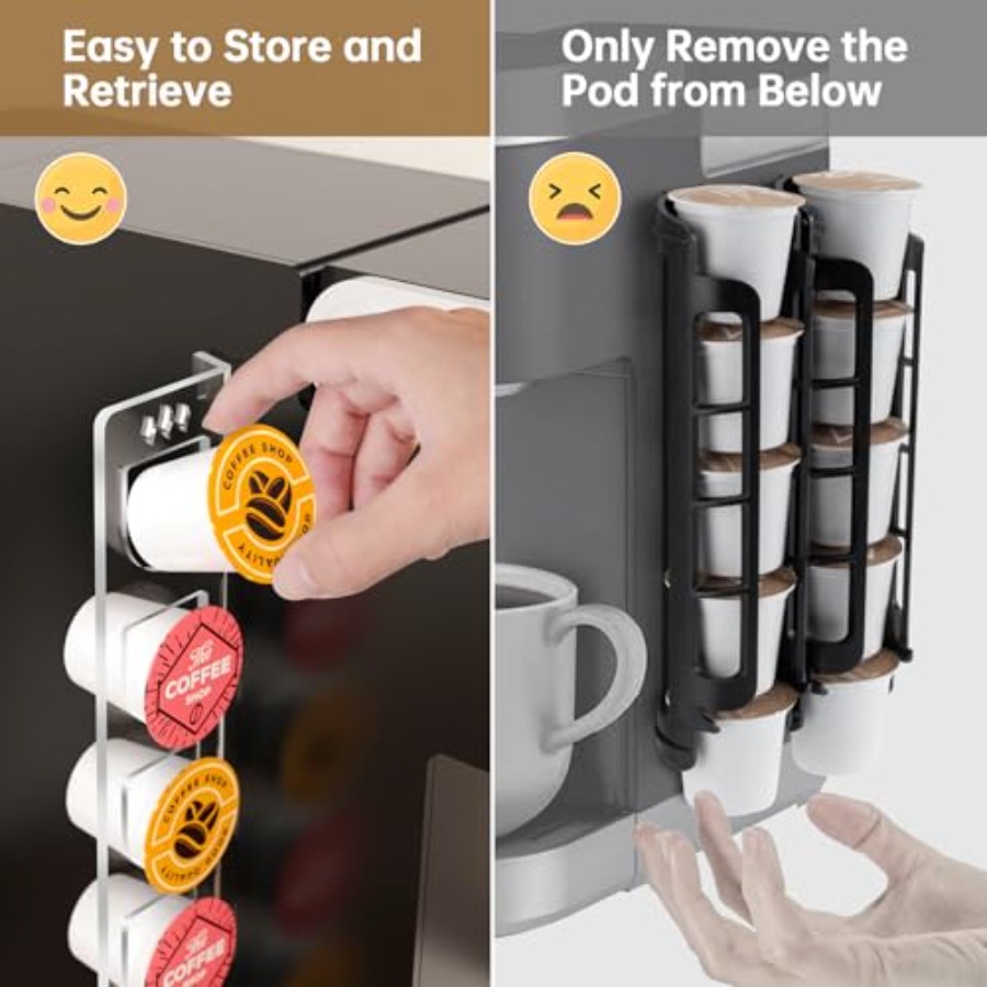 حاملات كبسولات القهوة الشفافة  - مراجعة Coffee Capsule Holder وسعره