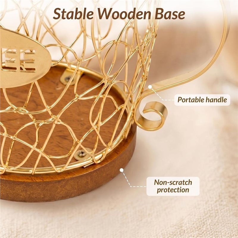 حامل كبسولات القهوة ABDJ، سلة  - مراجعة Coffee Capsule Holder وسعره