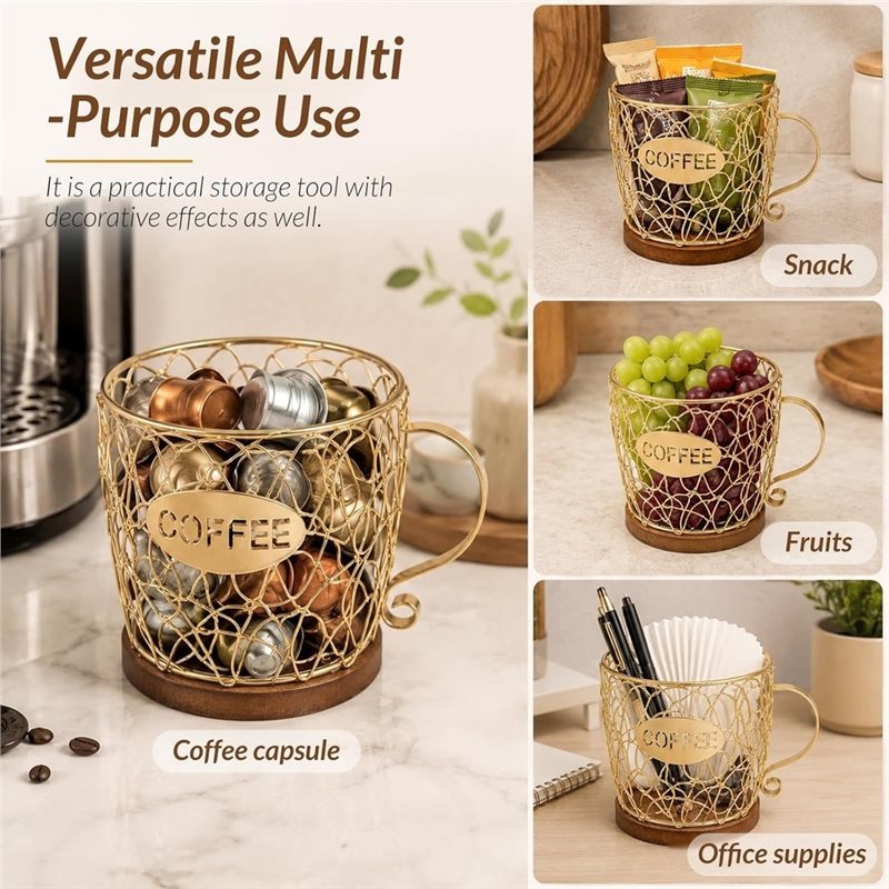 حامل كبسولات القهوة ABDJ، سلة  - مراجعة Coffee Capsule Holder وسعره