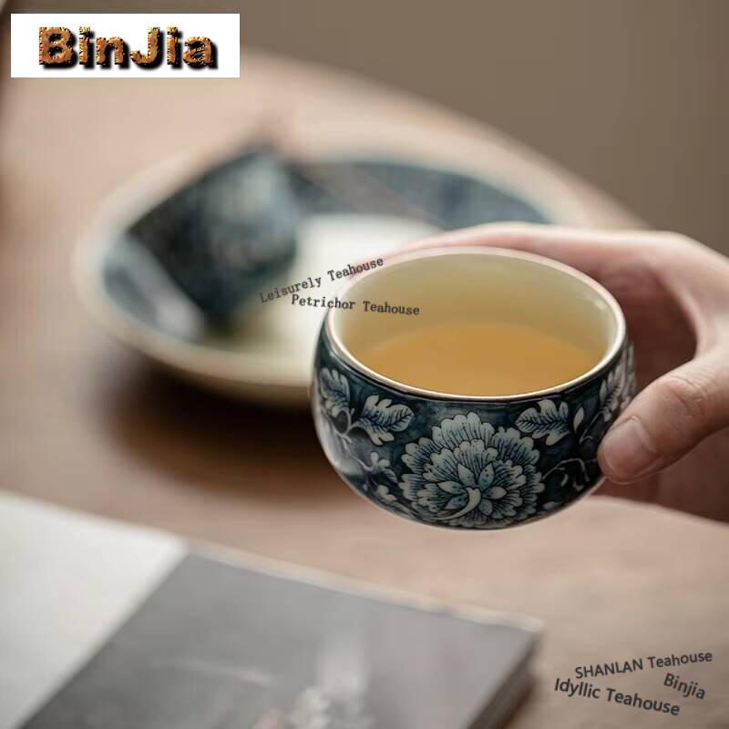 فنجان بورسلين عتيق من الفرن رو - مراجعة Coffee Tea Flower وسعره