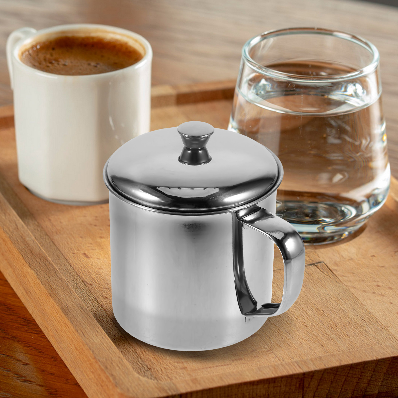 كوب ماء للأطفال مصنوع من الفول - مراجعة Coffee Tea Cup وسعره