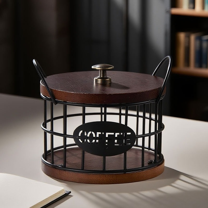 سلة تخزين القهوة، رف تخزين كبس - مراجعة Coffee Capsule Holder وسعره