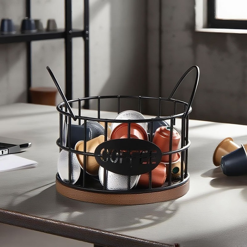 سلة تخزين القهوة، رف تخزين كبس - مراجعة Coffee Capsule Holder وسعره