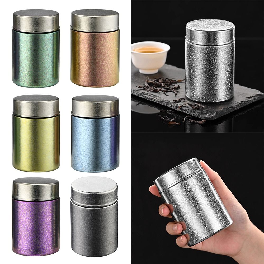 المحمولة التيتانيوم النقي الشا - مراجعة Coffee Tea And Sugar Canisters وسعره